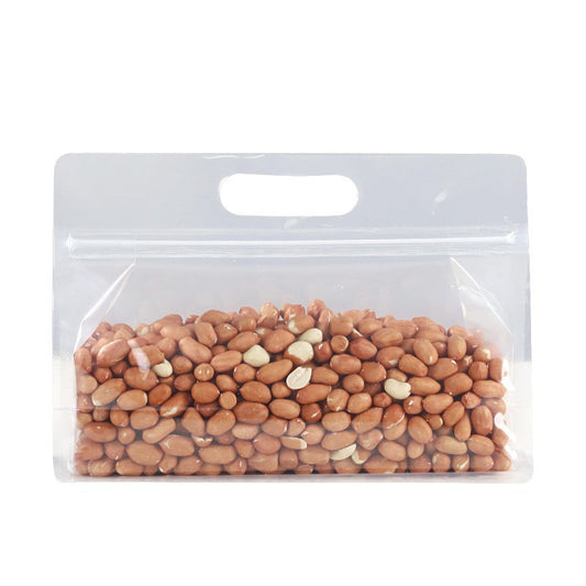 10PCS Clear Self Sealing Bag Food Snack Storage Moisture Proof Packing Bag