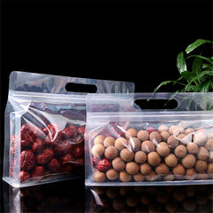 10PCS Clear Self Sealing Bag Food Snack Storage Moisture Proof Packing Bag