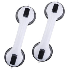 Suction Grab Bar Bathroom Handle Dual Locking Anti Slip