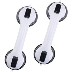 Suction Grab Bar Bathroom Handle Dual Locking Anti Slip