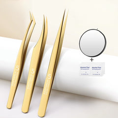 3pcs Acne Clip Ultra Fine Tweezers Pimple Clearing Tool