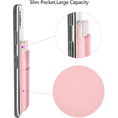Phone Card Holder Stretchy Wallet Pocket Credit Card ID Case Pouch Sleeve
