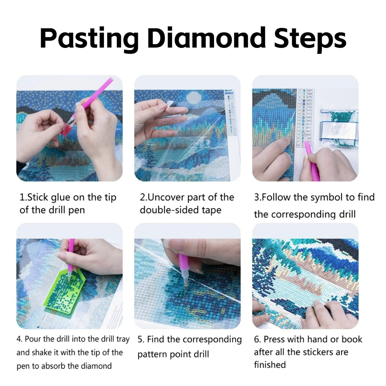 Diamond Painting 5D Art ASMR Educational Toy DIY Decorative Painting