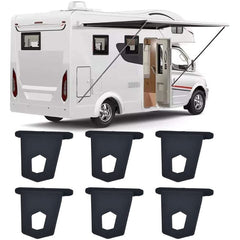 12pcs RV Awning Hook Hanger Storage Rack Portable Snap Buckles