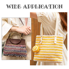 3pcs Set PU Leather Purse Bottom For Crochet 3 Sizes Bag Bottoms