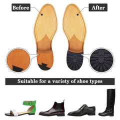 Rubber Out Sole Repair Pad for PU Leather Shoes