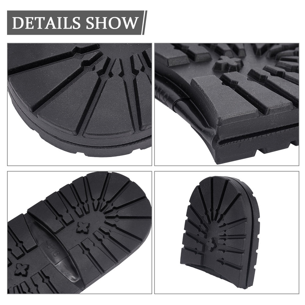 Rubber Out Sole Repair Pad for PU Leather Shoes