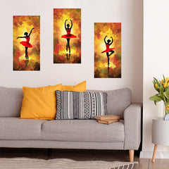 Dancing Dancer Wall Sticker One Meter Self-adhesive Room Decoration