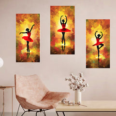 Dancing Dancer Wall Sticker One Meter Self-adhesive Room Decoration