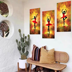 Dancing Dancer Wall Sticker One Meter Self-adhesive Room Decoration