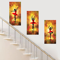 Dancing Dancer Wall Sticker One Meter Self-adhesive Room Decoration