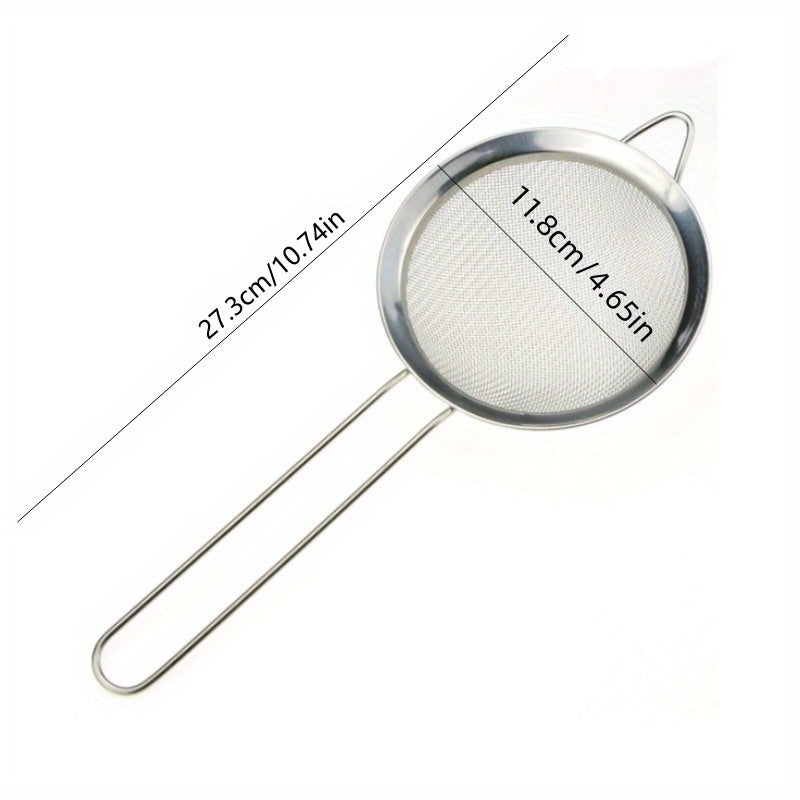 3pc Stainless Steel Mesh Sieve Strainer Colander Sifter DIY Kitchen Tool