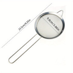 3pc Stainless Steel Mesh Sieve Strainer Colander Sifter DIY Kitchen Tool