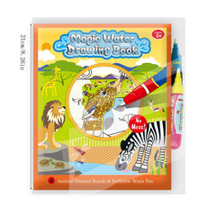 Water Canvas Magic Water Drawing Book Puzzle Toy Educational Doodle