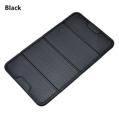 Universal Foldable Car Phone Holder with Anti Slip Mat - Dashboard Pad