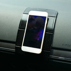 Universal Foldable Car Phone Holder with Anti Slip Mat - Dashboard Pad