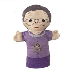 Parent Child Hand Puppet Cognition Plush Gloves