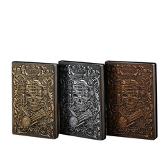 Vintage Tarot Death Notes Hardcover Relief Diary Notebooks