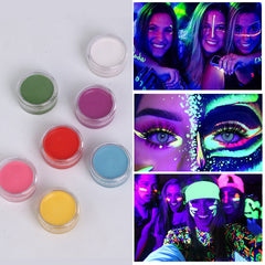12 Colors Fluorescent Eyeliner Cream Face Painting Makeup