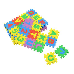 36pcs Alphabet A Puzzle Mats Foam Play Mat Kids Crawling Pad