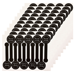 100pcs Long Strips Stickers Baking Adhesive Label
