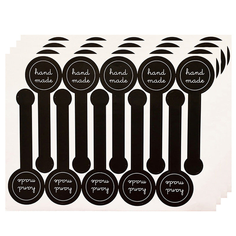 100pcs Long Strips Stickers Baking Adhesive Label