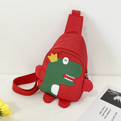 Kids Cartoon Dinosaur Chest Bag Coin Purse Hiking Shoulder Bag