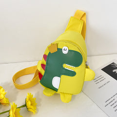 Kids Cartoon Dinosaur Chest Bag Coin Purse Hiking Shoulder Bag