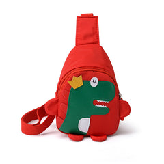 Kids Cartoon Dinosaur Chest Bag Coin Purse Hiking Shoulder Bag