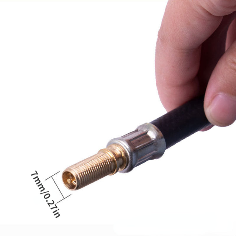 Car Braided Flexible Hose Tire Valve Inflatable Rubber Hose