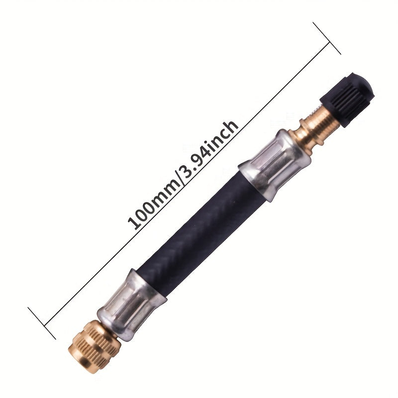 Car Braided Flexible Hose Tire Valve Inflatable Rubber Hose