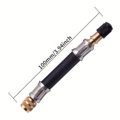 Car Braided Flexible Hose Tire Valve Inflatable Rubber Hose