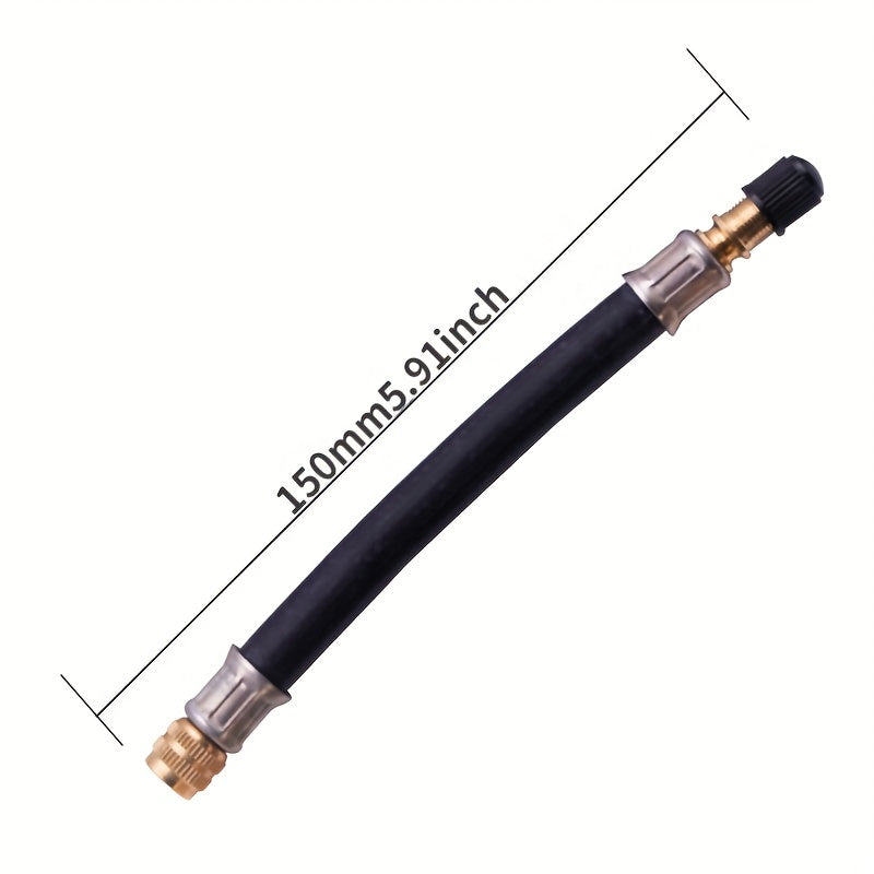 Car Braided Flexible Hose Tire Valve Inflatable Rubber Hose