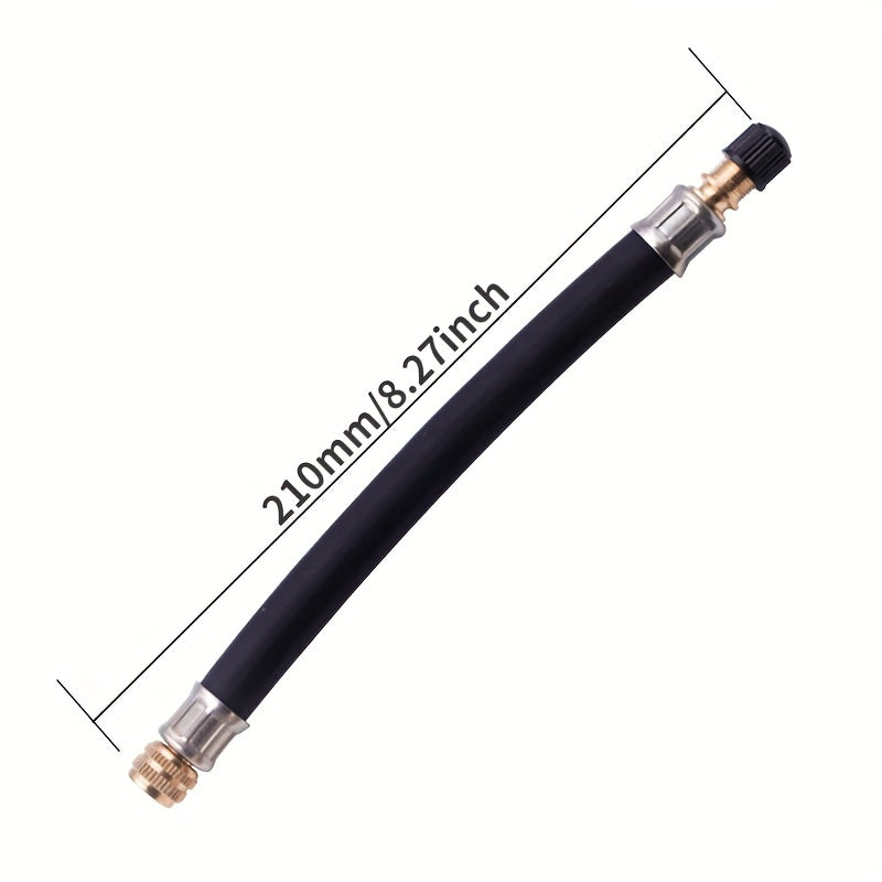 Car Braided Flexible Hose Tire Valve Inflatable Rubber Hose