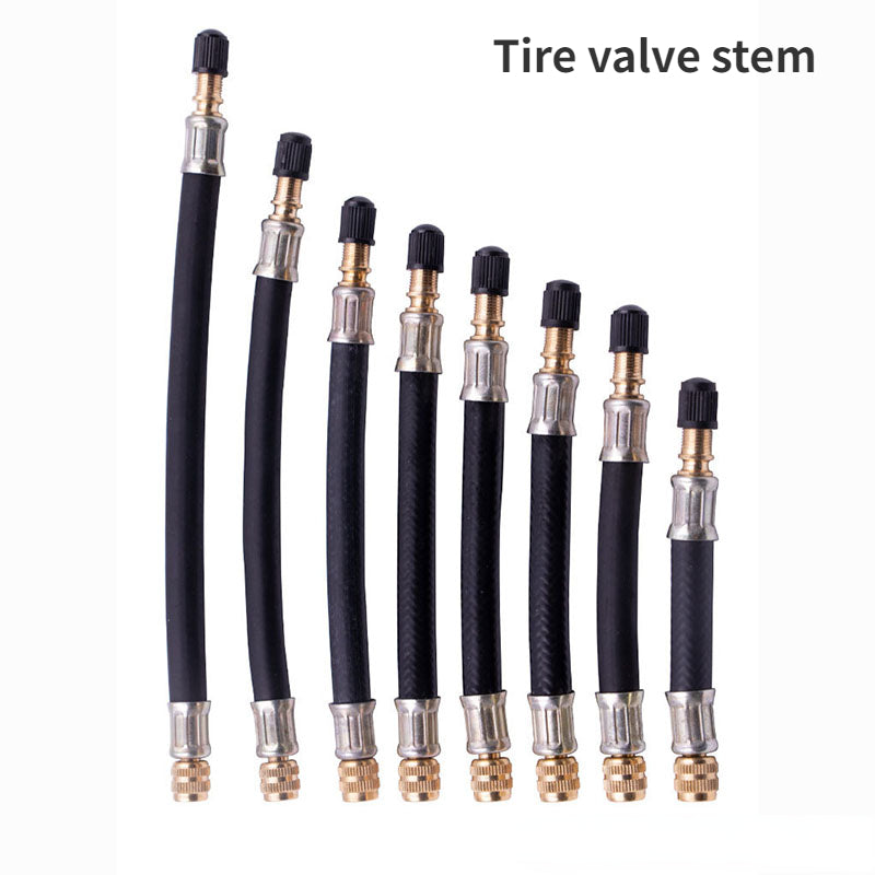 Car Braided Flexible Hose Tire Valve Inflatable Rubber Hose