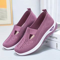 Women's Mesh Breathable Walking Shoes Low Top Casual Shoes