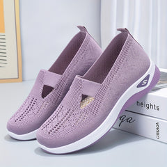 Women's Mesh Breathable Walking Shoes Low Top Casual Shoes