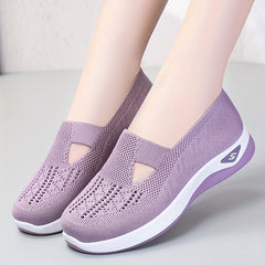 Women's Mesh Breathable Walking Shoes Low Top Casual Shoes