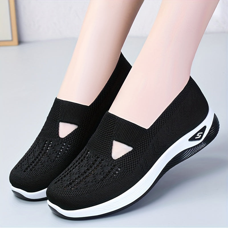Women's Mesh Breathable Walking Shoes Low Top Casual Shoes