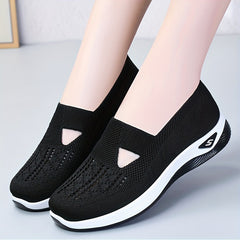 Women's Mesh Breathable Walking Shoes Low Top Casual Shoes