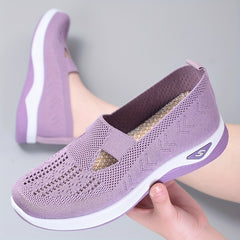 Women's Mesh Breathable Walking Shoes Low Top Casual Shoes