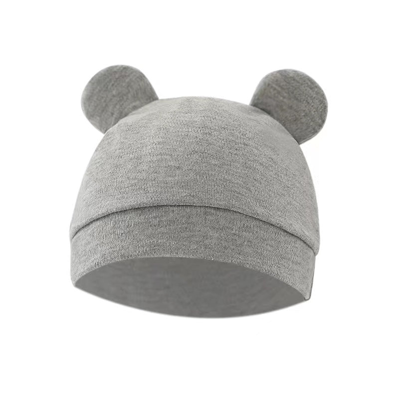 Newborn Fetal Cap Cartoon Printed Cotton Baby Cap
