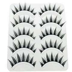5 Pairs Natural Look Fox Eye Lashes Cluster Extensions