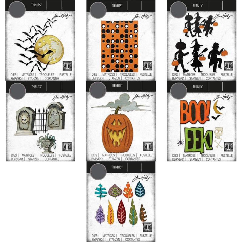 Halloween Pumpkin Metal Cutting Stencil for DIY Scrapbooking and Greeting Cards