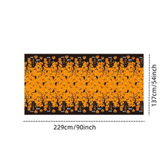 Halloween Plastic Tablecloth Party Decoration Supplies