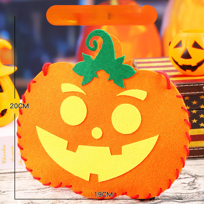 Halloween Pumpkin Bag DIY Craft Kit for Kids