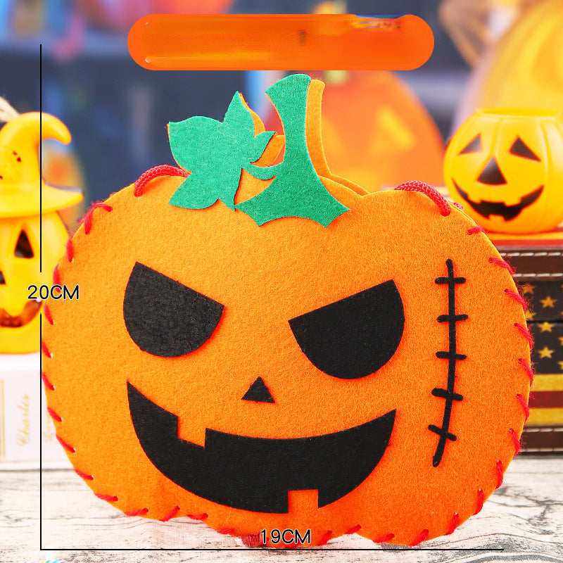 Halloween Pumpkin Bag DIY Craft Kit for Kids