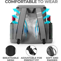 Large Capacity Refrigerated Insulation Backpack Leakproof Picnic Bag