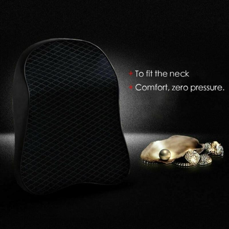 Car Seat Headrest Pad Memory Foam Pillow Neck Rest Support Cushion