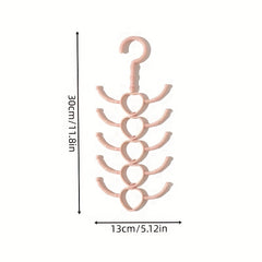Rotatable 10-Claw Hanging Rack - 29x13x0cm - Clothes & Scarf Coat Rack